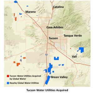 Global Water Resources Acquires Seven Water Systems from Tucson Water, Adding 2,200 Customer Connections