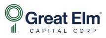 Great Elm Capital Corp. Prices Public Offering of $50 Million of 7.75% Notes Due 2030