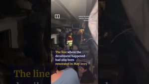 Испания търси отговори, тъй като броят на жертвите от катастрофата на високоскоростен влак нараства до 40