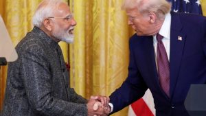 Индийският министър Моди приветства „страхотни новини“, след като САЩ намали митата като част от ново търговско споразумение