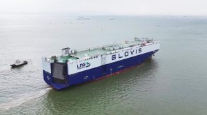 Най-големият автомобилен превозвач в света, доставен в Гуанджоу