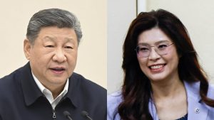 Си Дзинпин се среща с тайванския опозиционен лидер Ченг Ли-Вун в Пекин